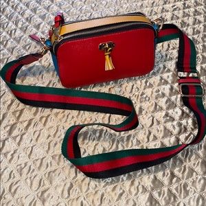 Red Crossbody